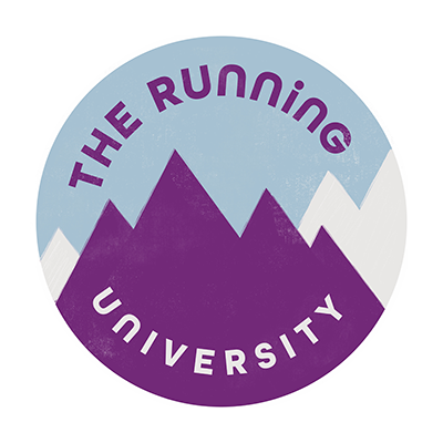 The Running University Logo